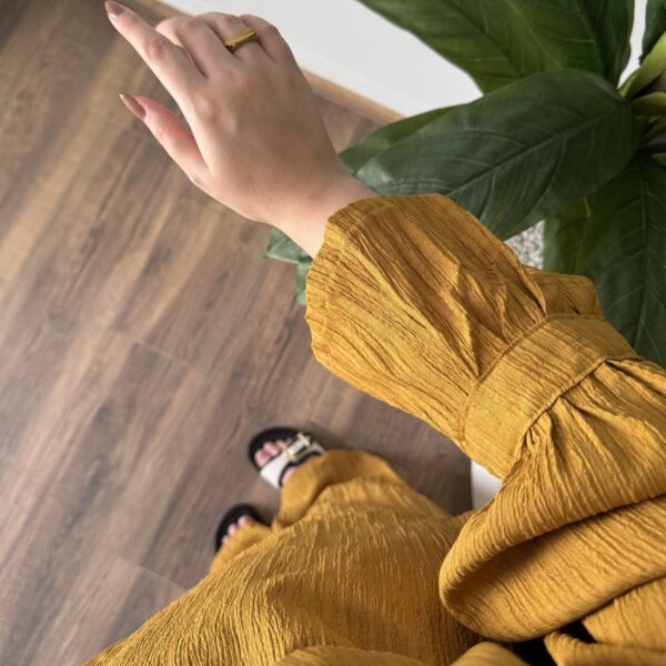 Ensemble ALMERA Jaune moutarde