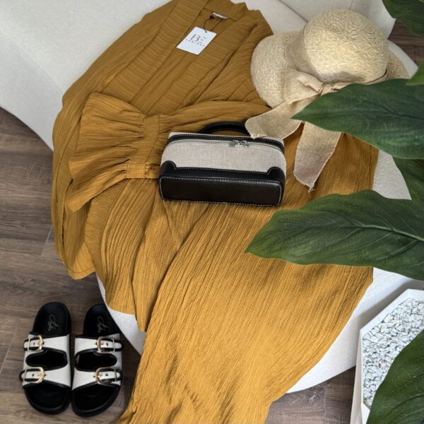Ensemble ALMERA Jaune moutarde